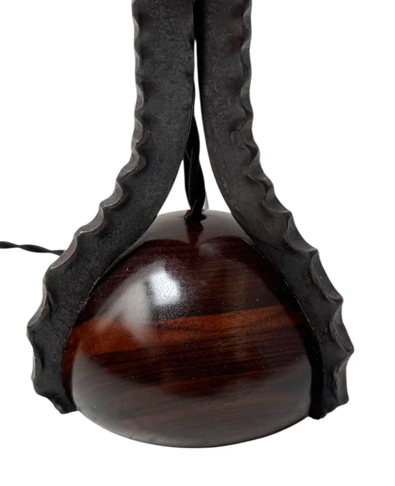 Art Deco Amsterdamse School Table Lamp by Piet Kramer, 1920s